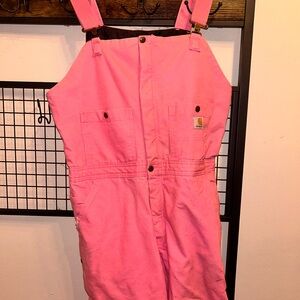 Carhartt Bright Pink Overalls